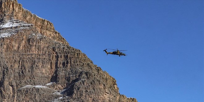 Irak'ın kuzeyinde 3 PKK'lı terörist etkisiz hale getirildi