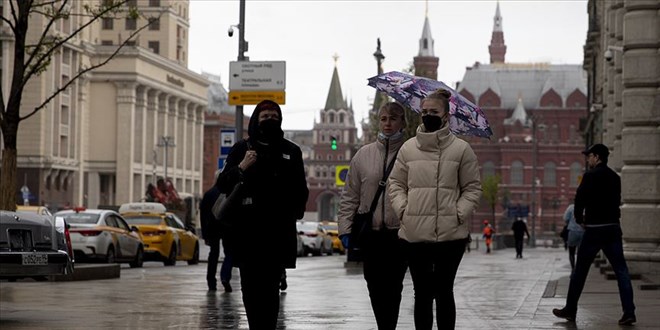 Rusya'da vakalar artt, 7 gnlk korona tatili verildi