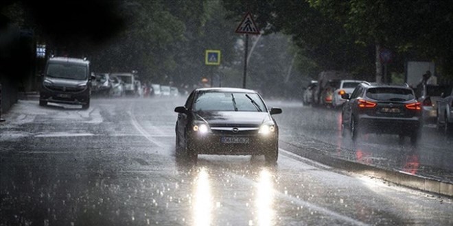 Meteoroloji'den baz illerimiz iin saanak uyars