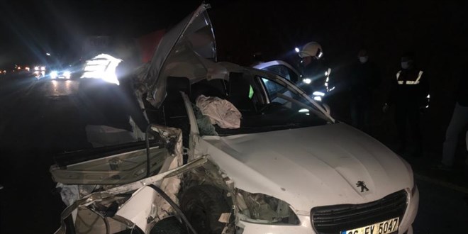 Belediye başkanının içinde olduğu otomobil kaza yaptı: 1 ölü, 2 yaralı