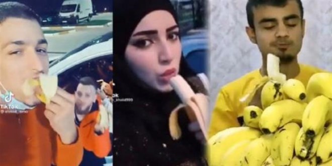 'Muz yeme' videosu paylaşan Suriyeliler sınır dışı edilecek