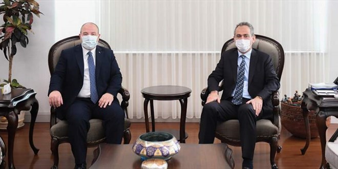 Milli Eğitim Bakanı Özer, Bakan Varank ile görüştü