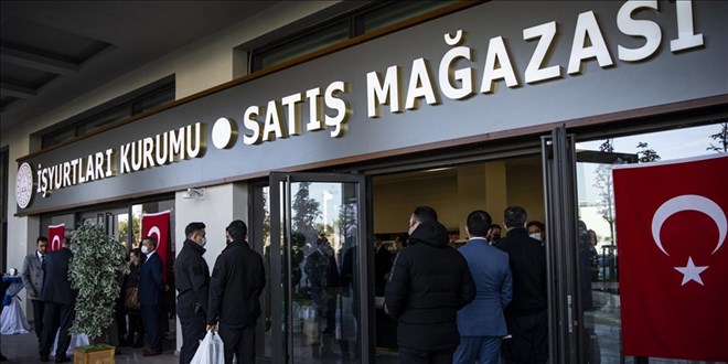 Yargıtay yerleşkesindeki İşyurtları Satış Mağazası açıldı