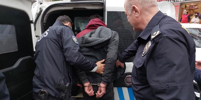 Polisin bileğini ısırarak etkisiz hale getirdiği şüpheli tutuklandı