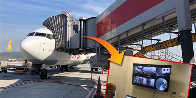 'Yolcu köprüsü' ilk kez bir havacılık operasyonunda kullanıldı