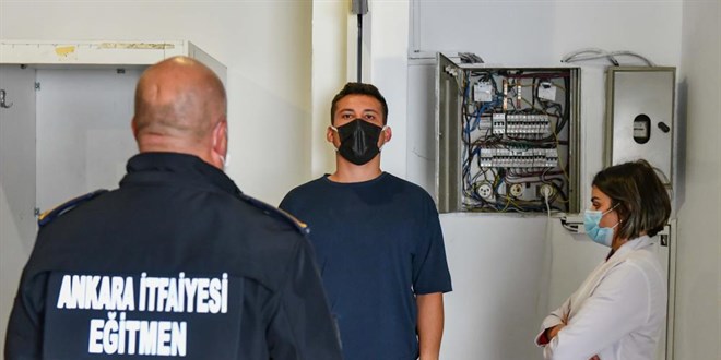 Ankara İtfaiyesi'nin itfaiye eri alımları başladı