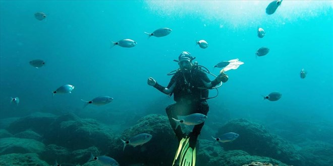 Turizm merkezi Alanya dalış tutkunlarının adresi oldu