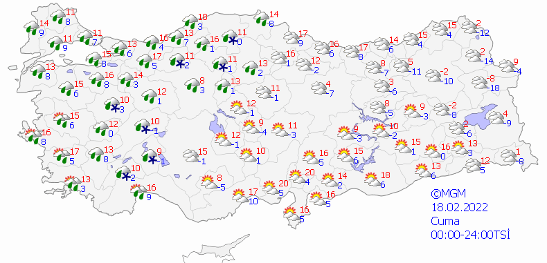 Meteorolojiden buzlanma ve don uyarısı - Haritalı