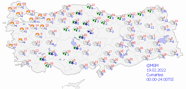 Meteorolojiden buzlanma ve don uyarısı - Haritalı