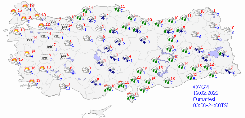 Meteoroloji'den buzlanma ve çığ uyarısı - Haritalı