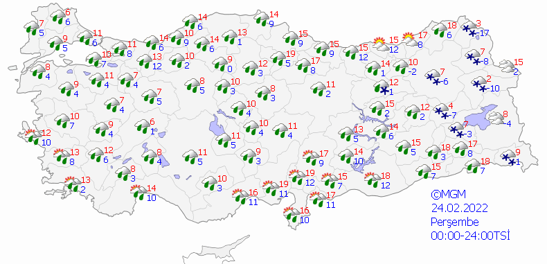 Karadeniz kıyılarında sıcaklık artacak - Haritalı