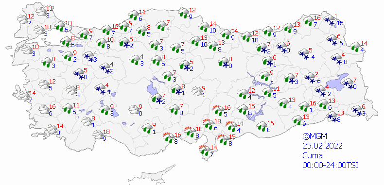 Karadeniz kıyılarında sıcaklık artacak - Haritalı
