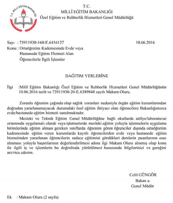 evde egitim alan meslek lisesi ogrencisi uygulamali derslerden muaf olacak memurlar net