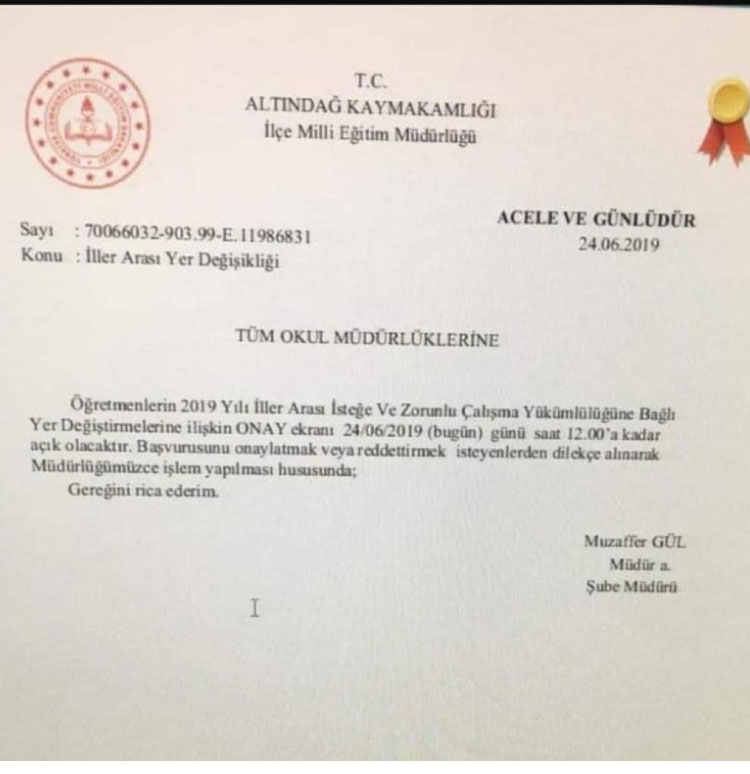Atama iptal dilekçesi örneği Atama iptal dilekçesi örneği