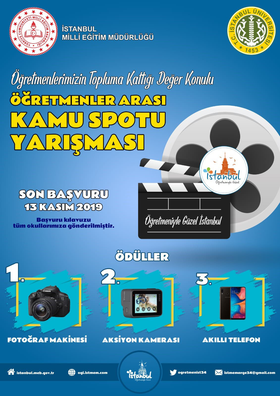 İstanbul MEM'den ödüllü kamu spotu yarışması - Memurlar.Net