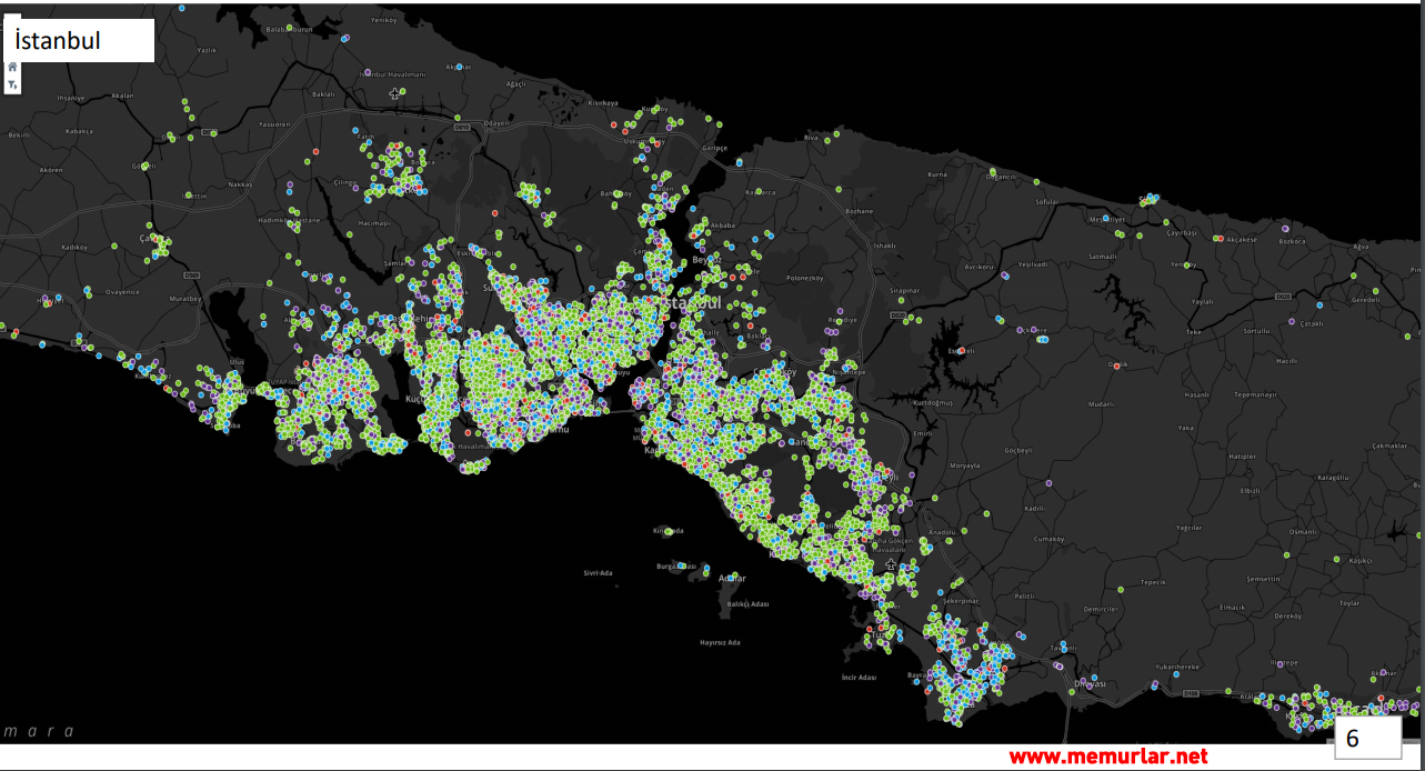 6 buyuksehirde mahallelere gore covid 19 vaka haritasi memurlar net