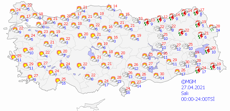 Tam kapanmaya girerken sıcak havalar da geliyor- Haritalı