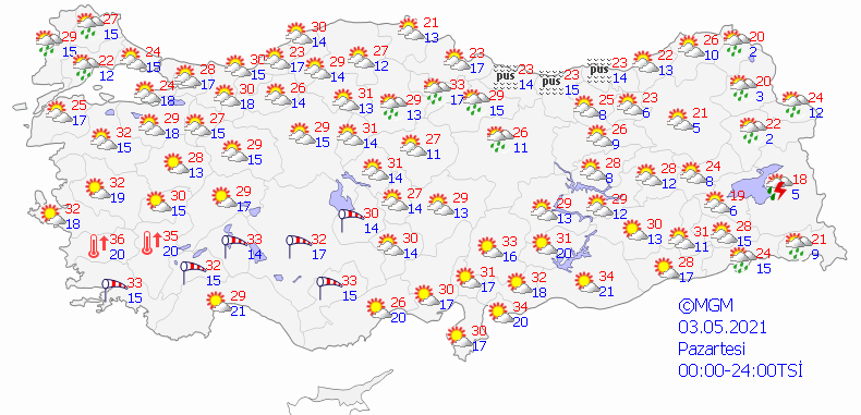 Meteoroloji saat vererek uyardı: Bu illerde sağanak bekleniyor