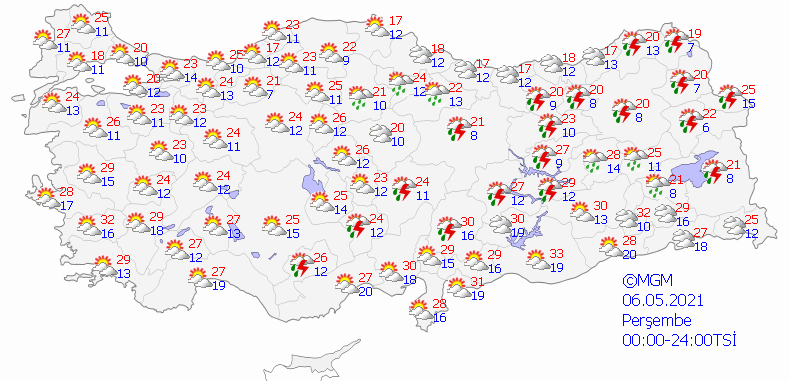 Meteoroloji saat vererek uyardı: Bu illerde sağanak bekleniyor