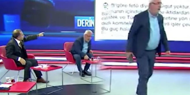 Canlı yayında gergin anlar! Mehmet Metiner stüdyoyu terk etti