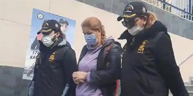 'Kesik baş' cinayetinin hükümlüsü kadın yakalandı