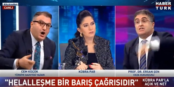 Ersan Şen ile Cem Küçük'ün Lütfü Türkkan kavgası