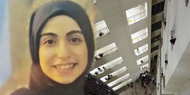 Yurtta 8'inci kattan düşen üniversiteli İrem, yaşamını yitirdi