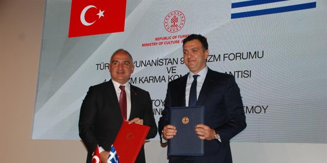 Türkiye ve Yunanistan, turizm işbirliği için bir araya geldi