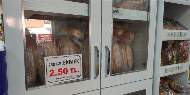 Tartışmalı zam hayata geçti, Denizli'de ekmek 2.5 TL oldu