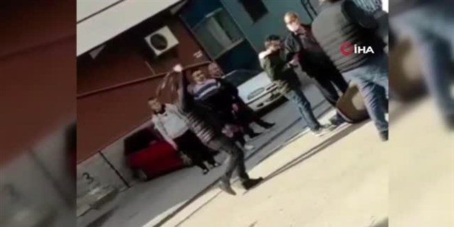 Ankara'da bir kad�n� mesajla taciz eden �ahsa meydan daya��