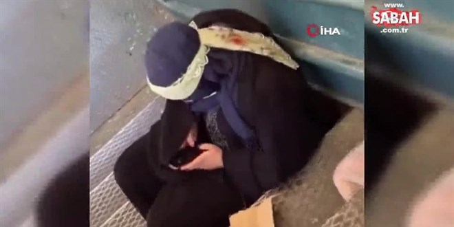 Lüks arabalı, iphone'lu dilenci kameraya yakalandı