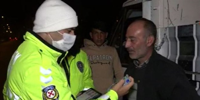 Alkollü araç kullanırken yakalanan sürücü: Müşterim için zorunlu içtim
