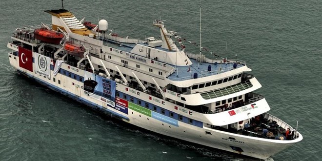 'Mavi Marmara' gemisi icradan sata karld