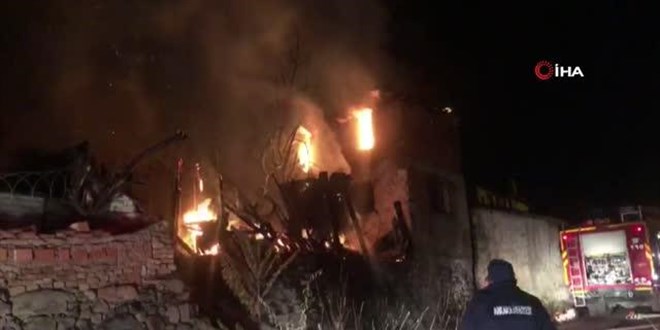 Ankara'da bir do�al gaz patlamas� daha: 2 ki�i yaraland�