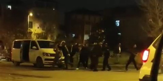 D���n ��k��� aile kavgas�na polis m�dahale etti