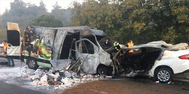 Muğla'da feci kaza: Uzman çavuş yanarak hayatını kaybetti