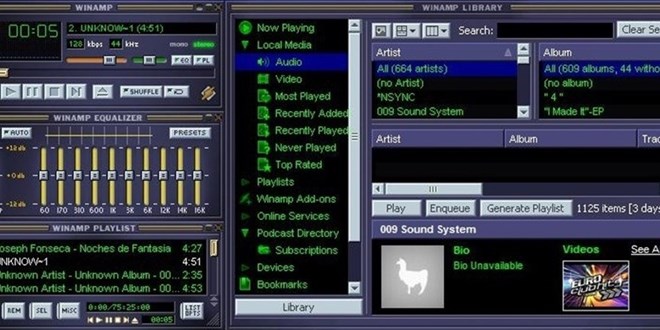 Medya oynatıcısı Winamp, yeni tasarımıyla geri dönüyor