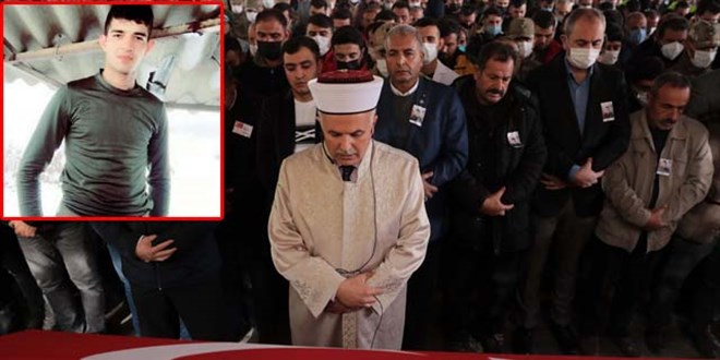 Şehit Uzman Çavuş Savaş Dinç, son yolculuğuna uğurlandı