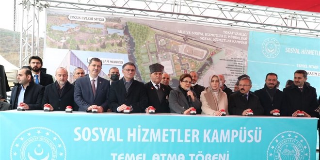 Türkiye'nin ilk Sosyal Hizmetler Kampüsü'nün temeli atıldı