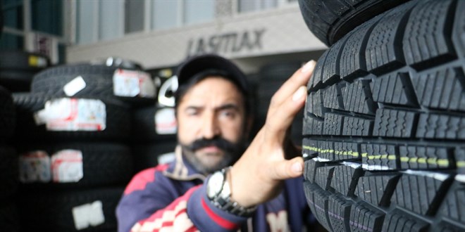 '7 derecenin altında yaz lastiği görev yapmaz'