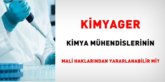 Kimyager 'kimya mhendislerinin' mali haklarndan yararlanabilir mi?