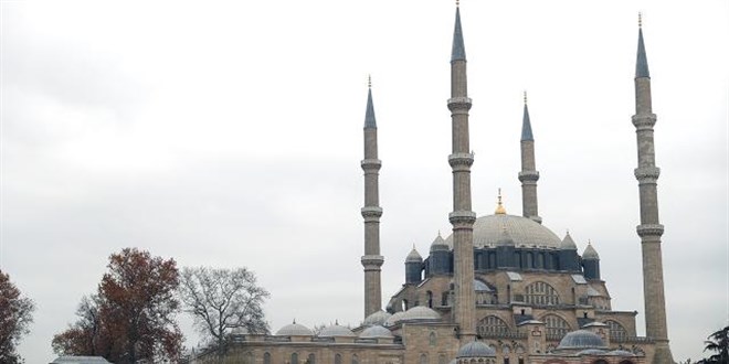 446 yıllık tarihi Selimiye Camii'nde 40 ay sürecek restorasyon başladı