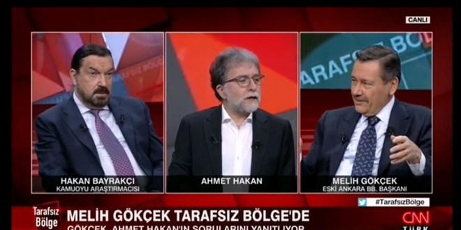 Ahmet Hakan ve Melih Gökçek arasında ilginç diyalog!