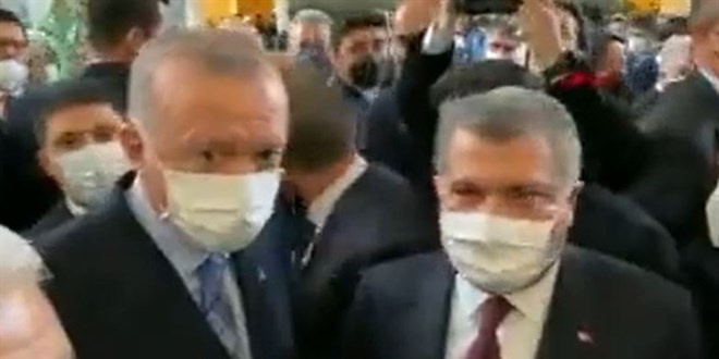 Erdoğan, Koca'nın açıklamasına müdahale etti: Sen ne söyledin?