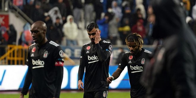 Beşiktaş'ta kötü gidişat sürüyor