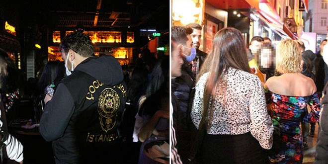 �stanbul polisinden e�lence mekanlar�na �ocuk m��teri bask�n�