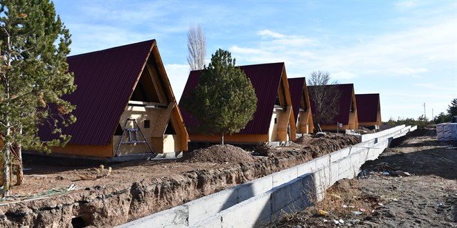 'Bungalov tatil köyü' 2022 yazında hizmet vermeye başlayacak