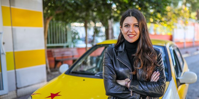 Dilara, baba mesleği taksiciliği seçti