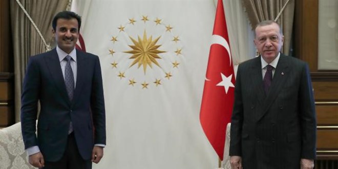 Cumhurbakan Erdoan Katar'a gidiyor