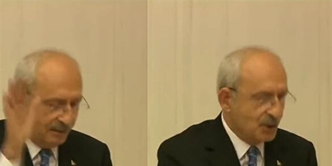 Kemal Kılıçdaroğlu'nun el hareketi Meclis'i karıştırdı